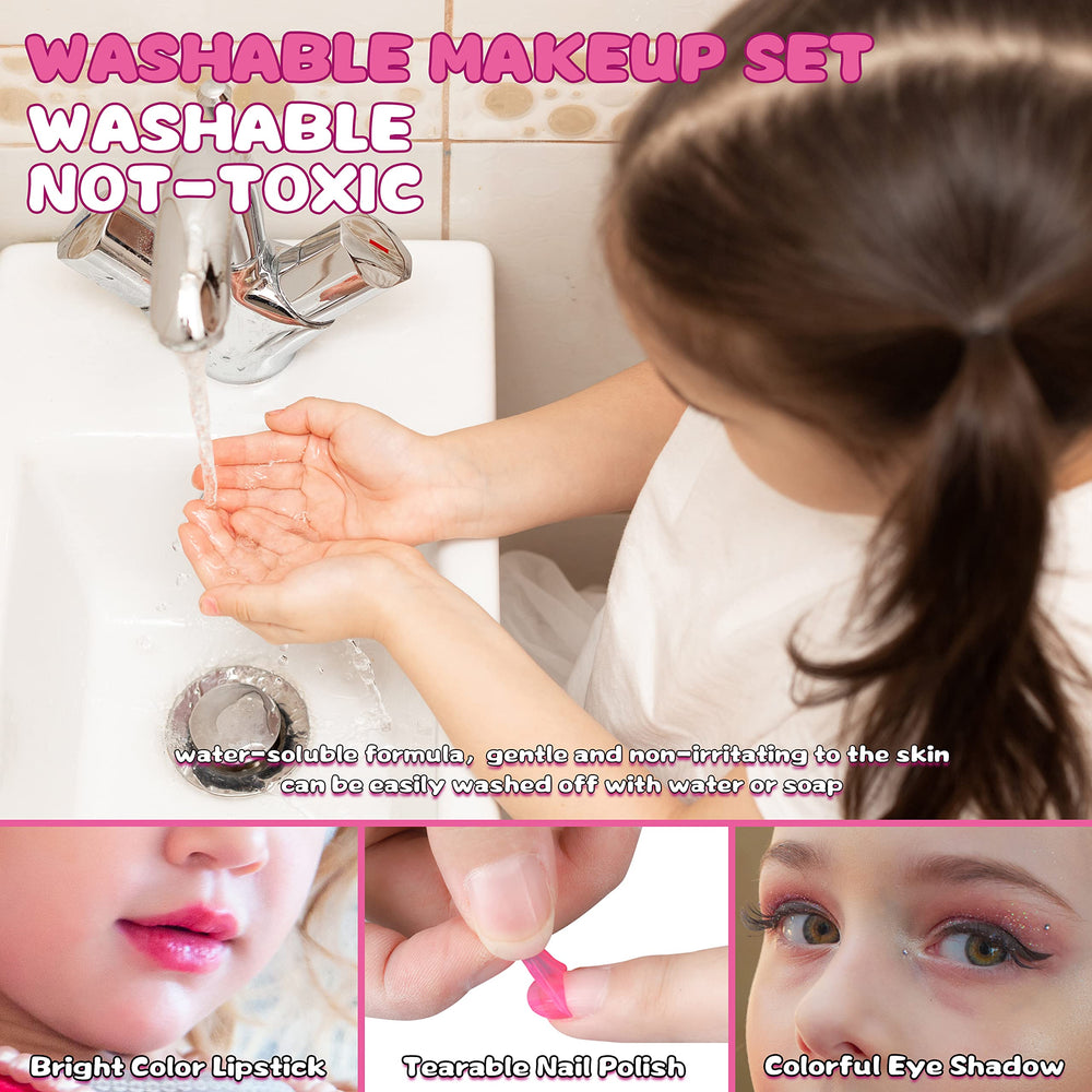 Dpai brush set keeps makeup tidy for quick use.