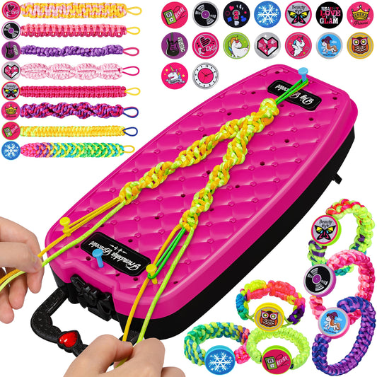 Dpai friendship bracelet kit box with colorful contents for DIY jewelry projects.