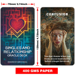 DPEHAKMK 80-card deck laid out for meditation and daily inspiration in love.