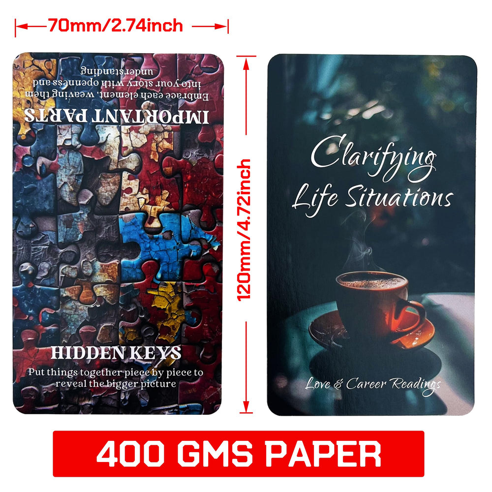 DPEHAKMK deck can be used with tarot or on its own.