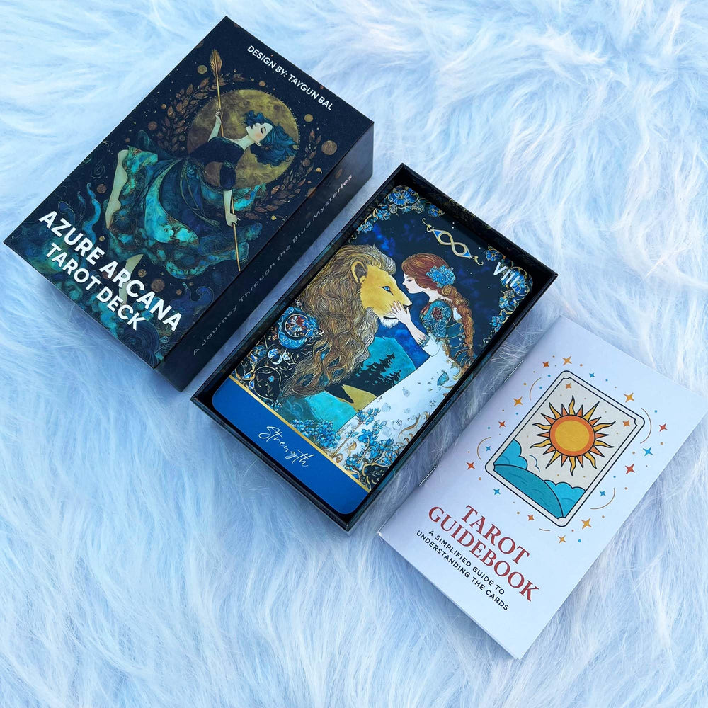 Guidebook page with beginner-friendly meanings for Arcana