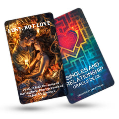 DPEHAKMK What's Blocking You deck for beginners with intuitive love guidance.