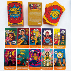 DPEHAKMK Sassy Spirits keywords on cards speed beginner-friendly readings.