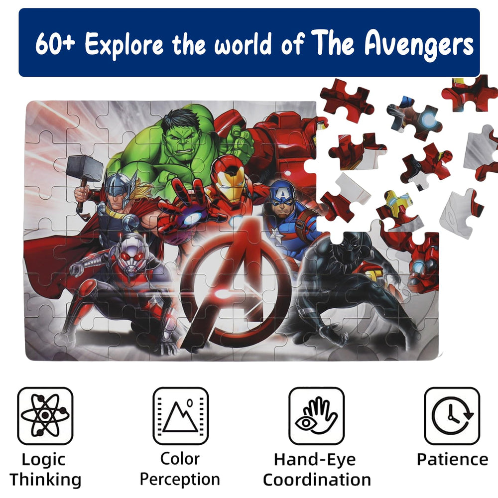 DPLEFO jigsaw kids playing supports cognitive skills and hand-eye coordination during puzzle time