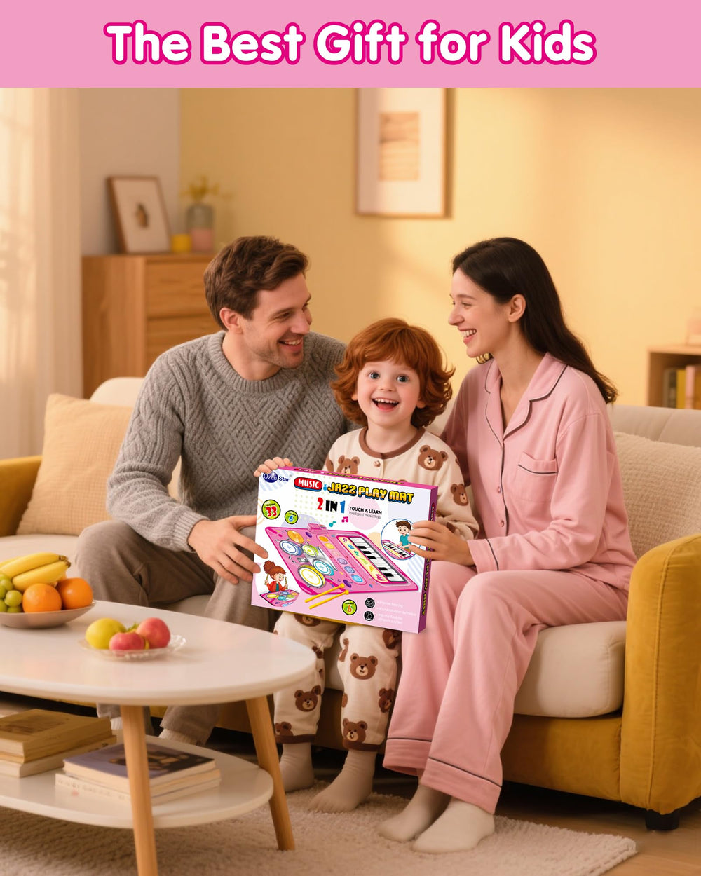 DQMOON indoor-outdoor play mat ready for versatile toddler fun