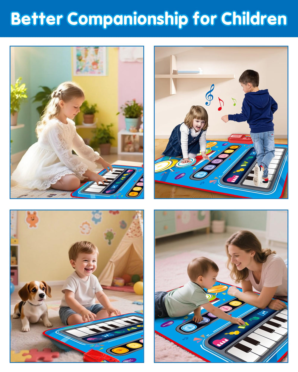 DQMOON twin-player mode boosts parent-child bonding through shared music moments.