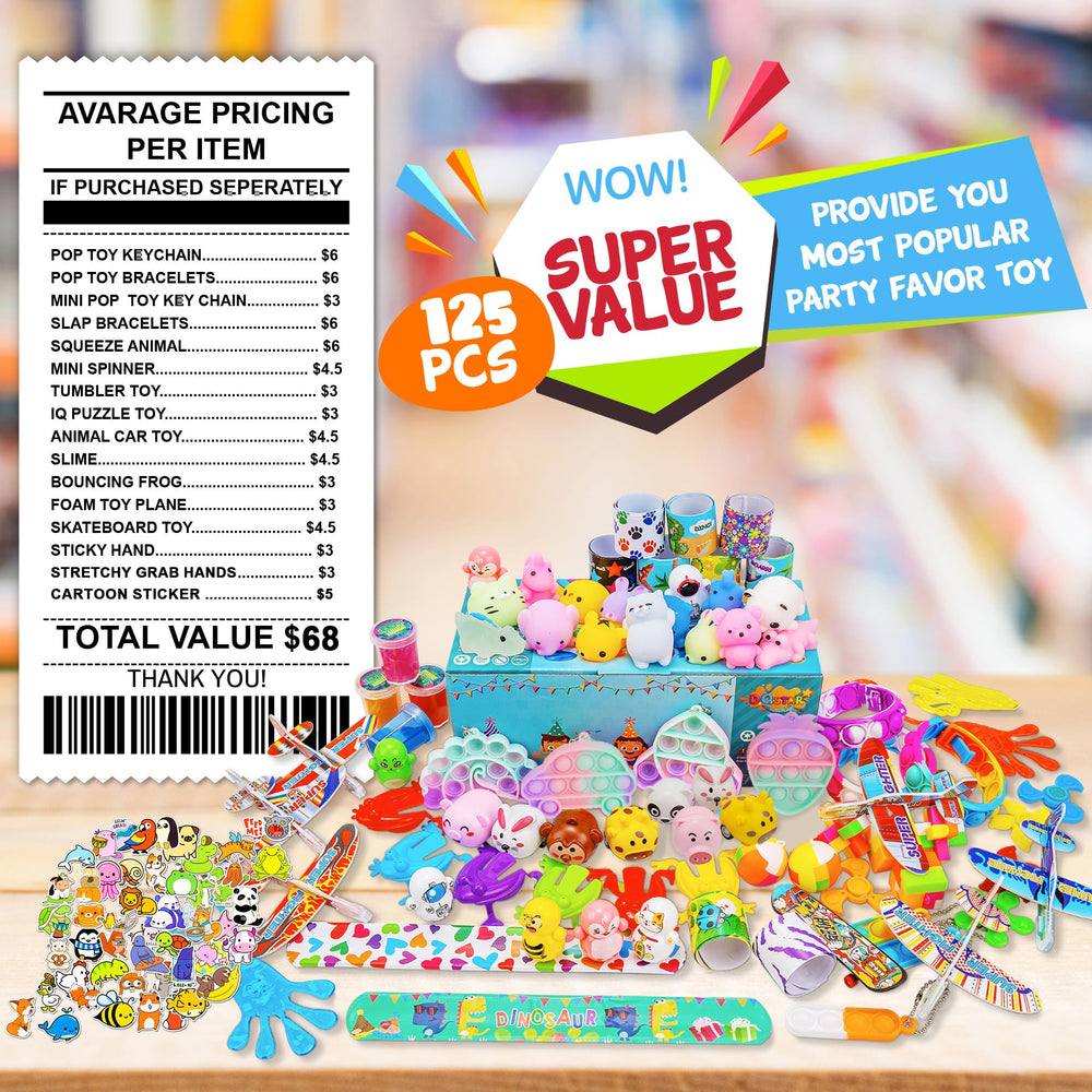 DQstar pop fidget toys provide quick engaging play for kids.