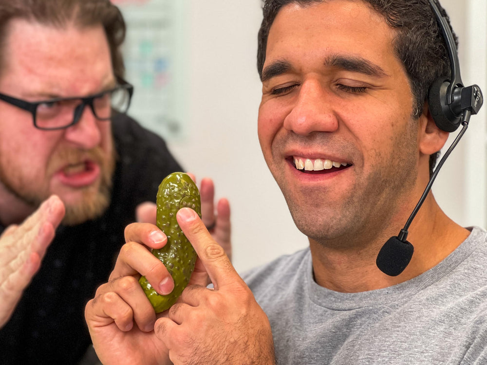 DR DINGUS classroom prank pickle toy for student-friendly humor.