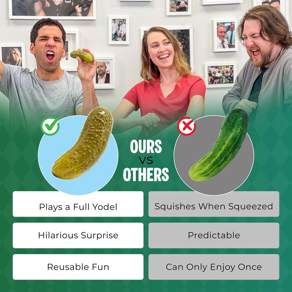DR DINGUS Portable pickle is pocket-sized for amusement anywhere.