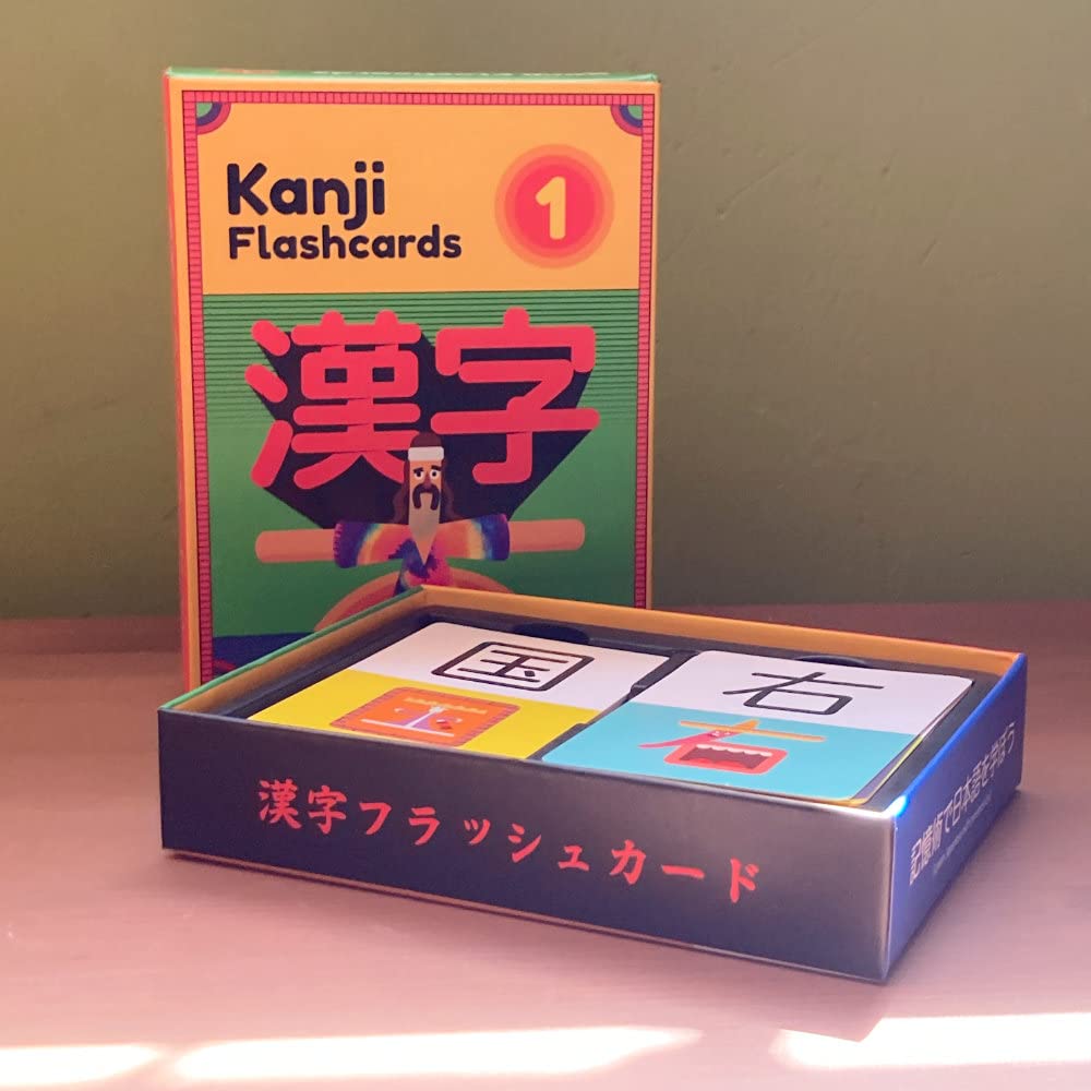 Dr. Moku Kanji flash cards 126-card set—comprehensive coverage for JLPT N5 and Joyo Grade 1.