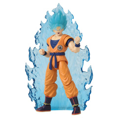 Dragon Ball Super Dragon Stars SS Blue Goku in action pose for playtime battles.