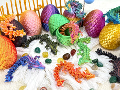 Dragon eggs desk decor – festive, whimsical accents for workspaces or shelves.