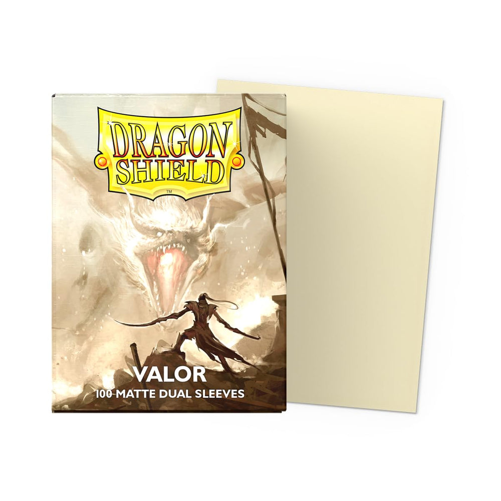 Dragon Shield matte dual sleeves with black interior offer full opacity for tournament use.