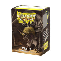 Dragon Shield Matte Dual sleeves front box view showing clear front for artwork and packaging