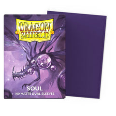 Dragon Shield Matte Dual Sleeves interior with black opacity conceals double-sided cards.