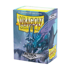 Dragon Shield Matte Sleeves front view with smooth texture for easy shuffling.