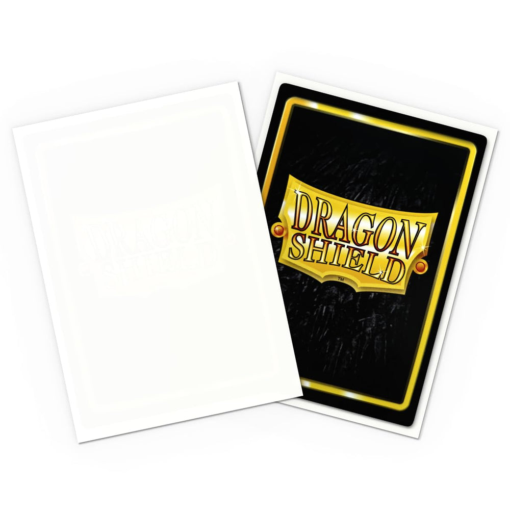 Dragon Shield Matte sleeves in hand demonstrating precision fit for standard cards