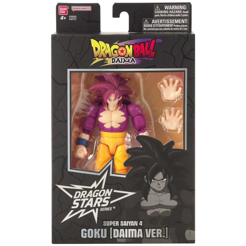 Dragon Stars DAIMA Goku can stand on its own for stable display.