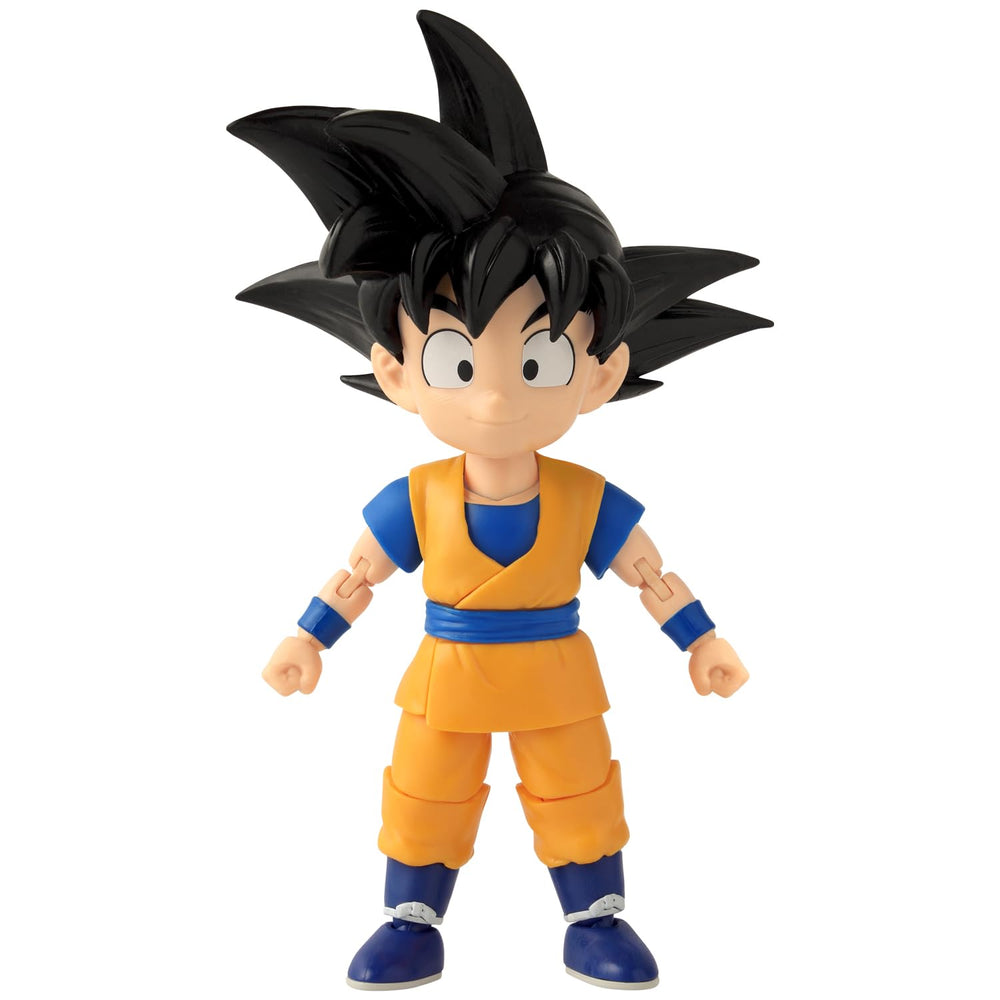 Dragon Stars Series Goku mini pose-ready angle for dynamic battles