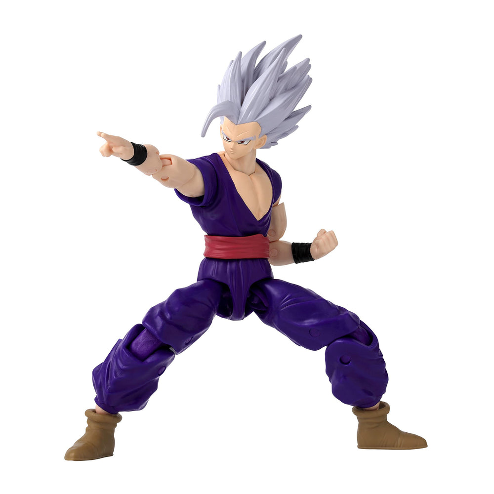 Dragon Stars Son Gohan Beast interchangeable hands for varied battle stances.