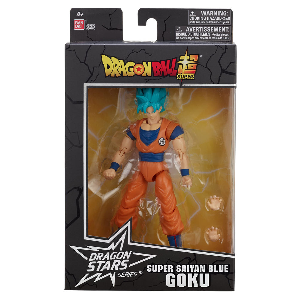 Dragon Stars Series Goku Ver. 2 close-up head detail supports authentic look.