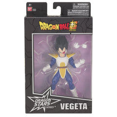 Dragon Stars Vegeta wearing a red scouter, iconic Dragon Ball Kai look