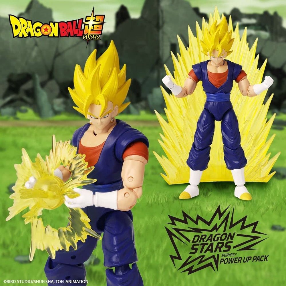 Dragon Stars Vegito 6-inch figure shown on a display-ready box.