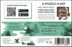 DragonFjord A-Puzzle-A-Day Deluxe in use during daily routine for mental stimulation.