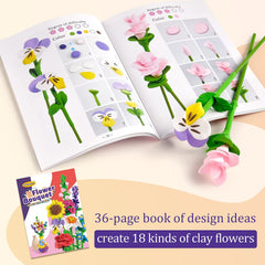 Drama Planet 36-page color instruction book for flower ideas