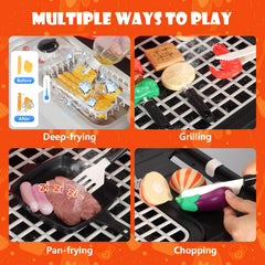 DRAMATION accessories set with pots, seasoning, and blowtorch