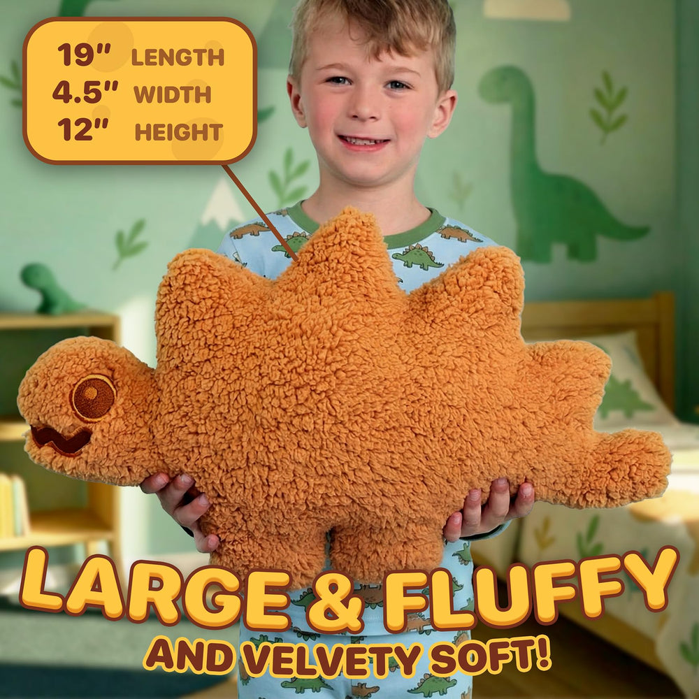 Drambeenie Stego Sammy nugget pillow face close-up with smile