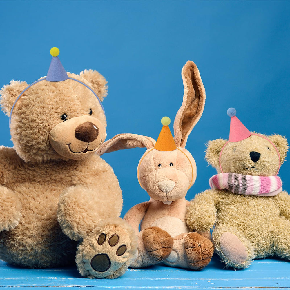 DRANSMIC yellow hat adds cheerful accents to pet or doll celebrations