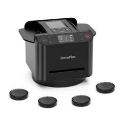 DrawPies front view of the automatic card shuffler and dealer for smooth gameplay