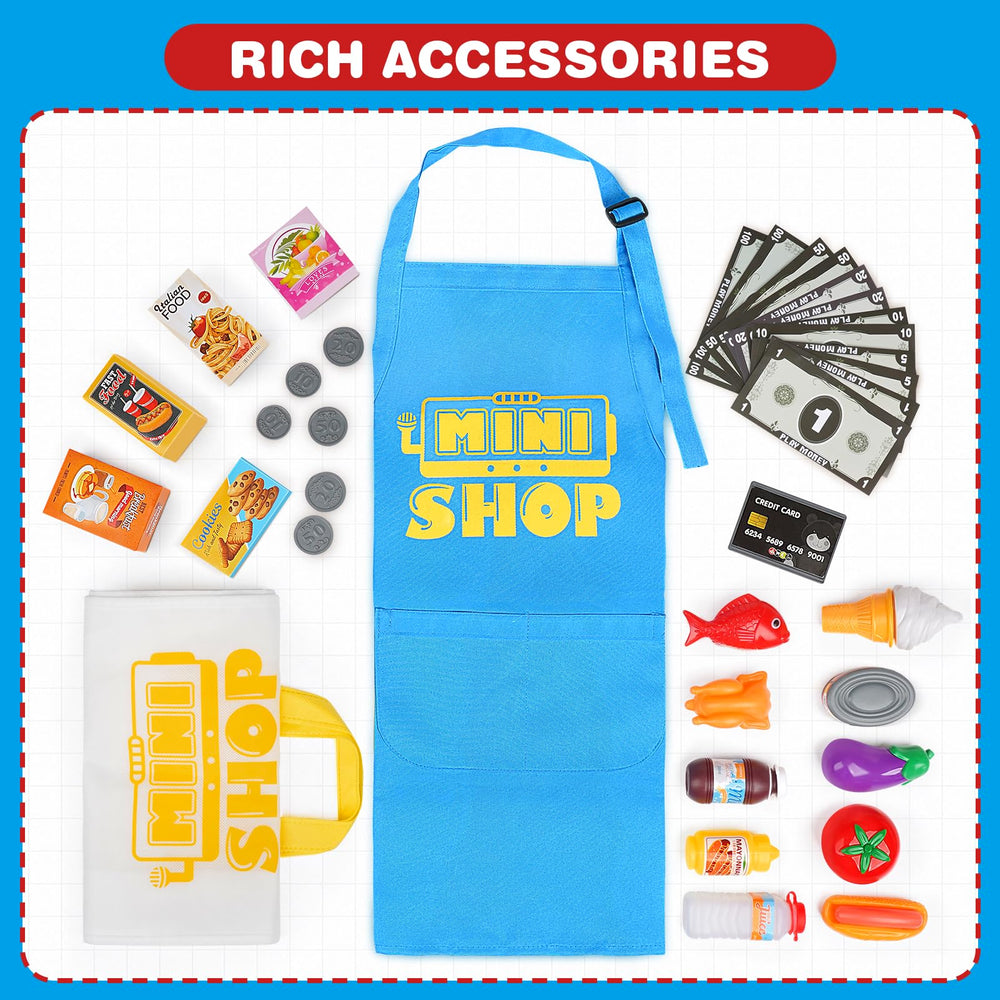Dreamon cash register with credit card for realistic transactions