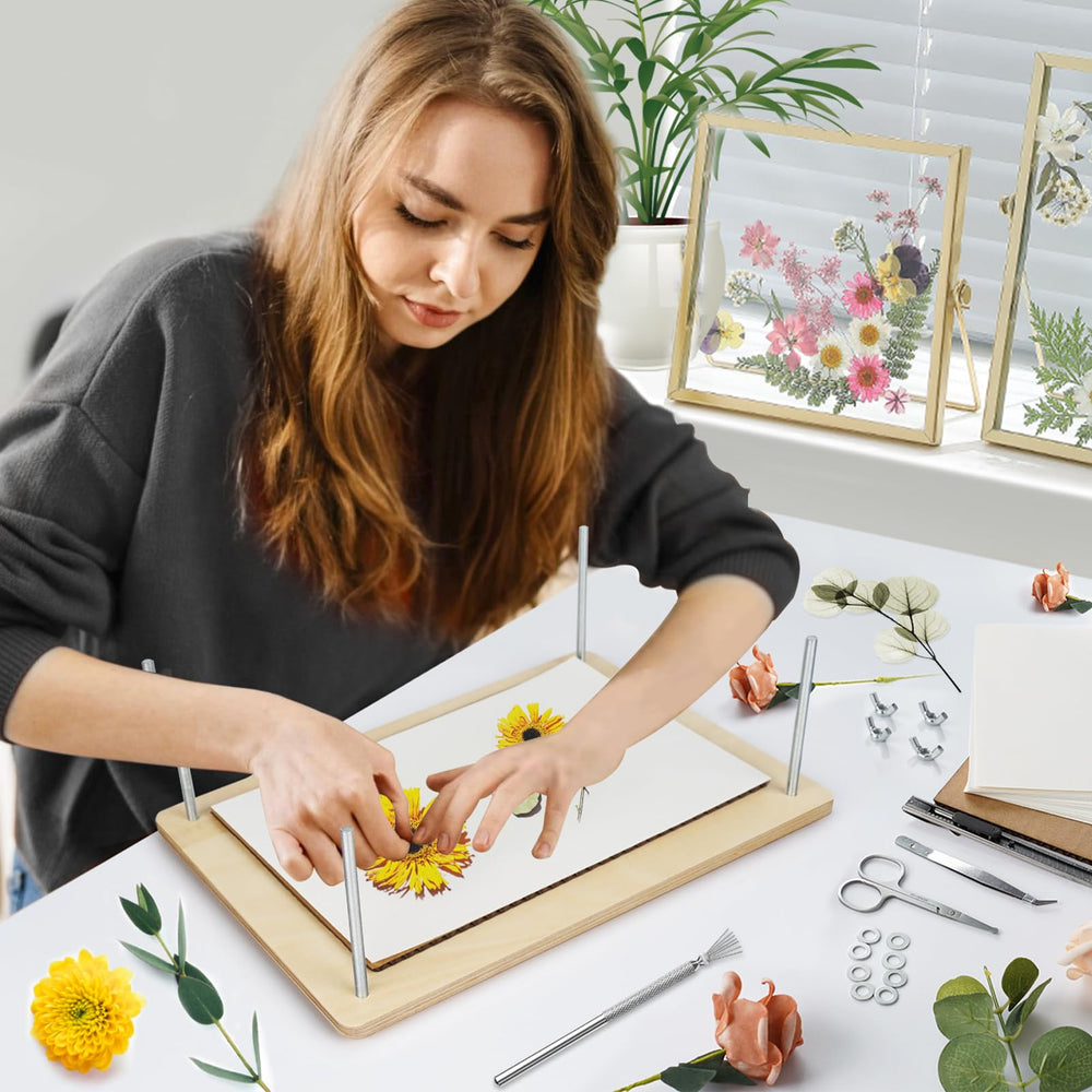 Dreamon DIY flower press kit invites adults and teens to start creative projects.
