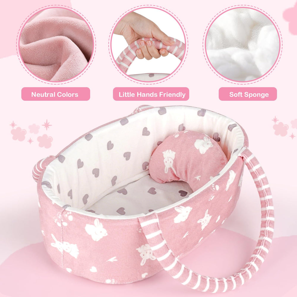 Dreamon doll blanket adds warmth for bedtime stories