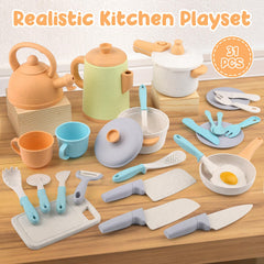 Dreamon kids play kitchen safe knife set designed for child-friendly use.