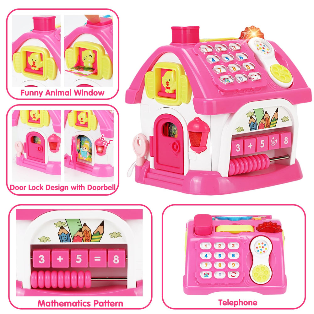 Dreampark learning clock helps early time sense and sequencing.