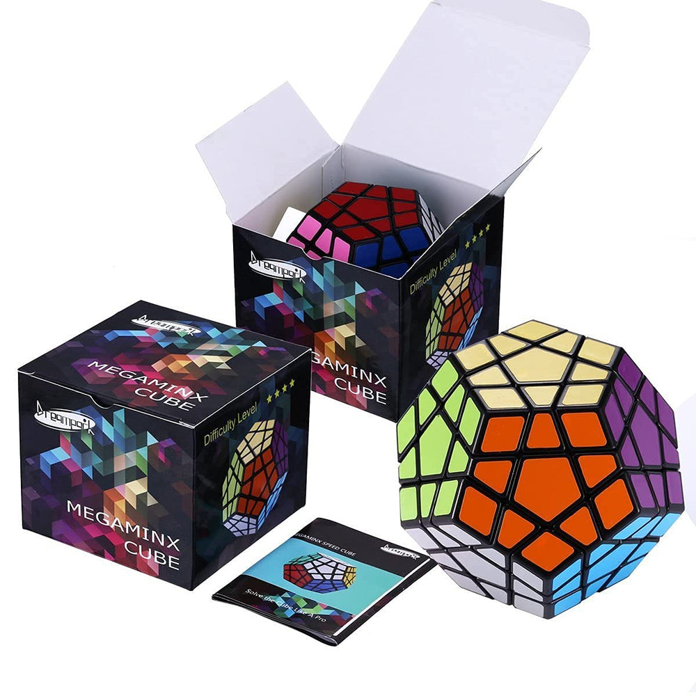 Dreampark Megaminx packaging ready for gifting or shelf display.