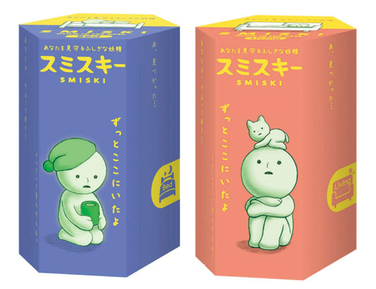 Dreams Smiski glow-in-the-dark bed-crying figure for night-time display.