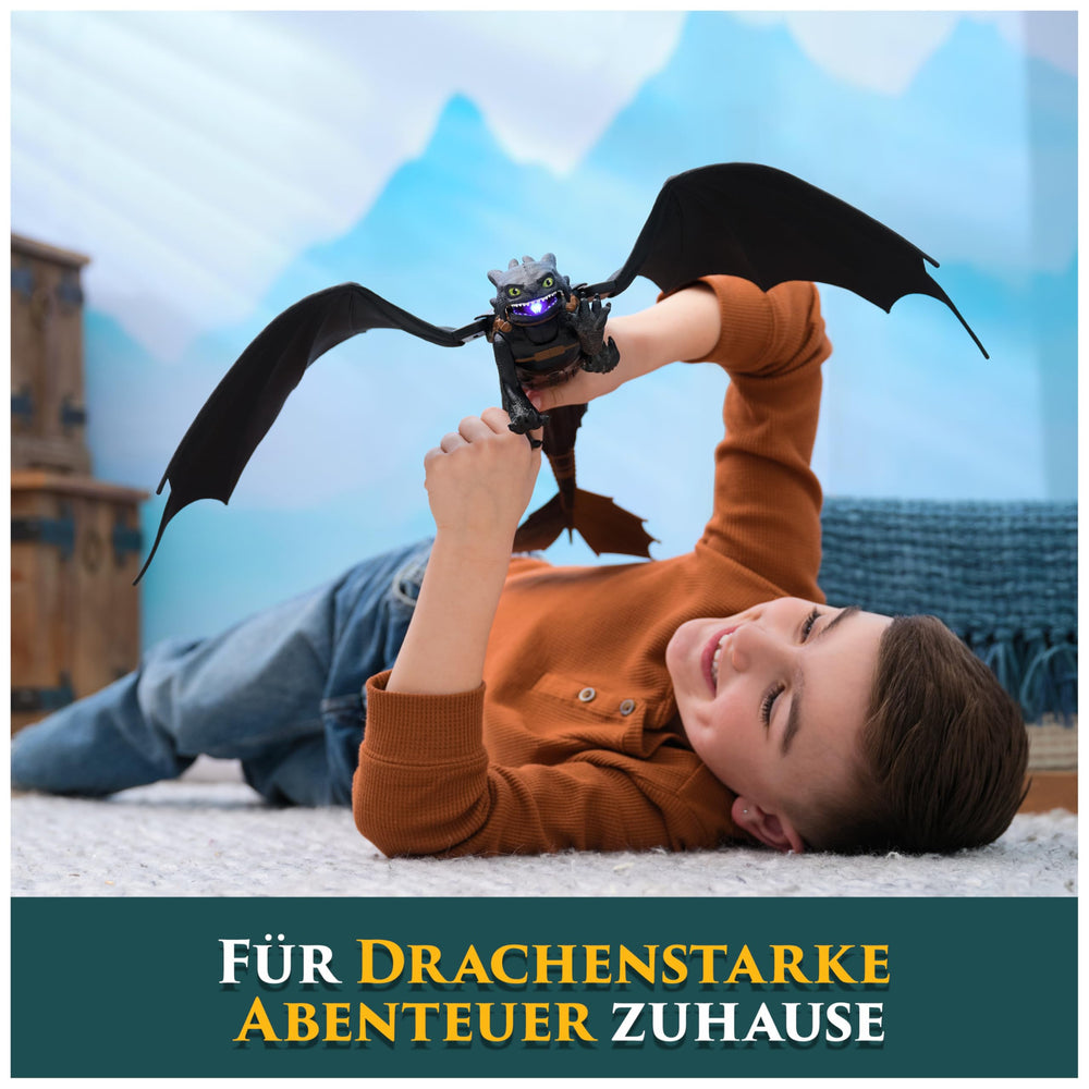 Toothless dive-to-glide pose for action-packed scenes