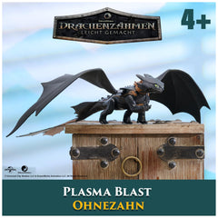 Toothless wings extend for dynamic pretend flight poses