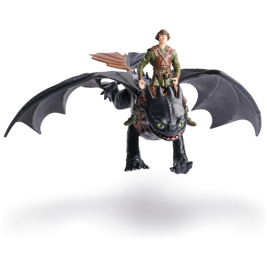 DreamWorks Dragons Toothless with realistic wings sparks imaginative play and storytelling