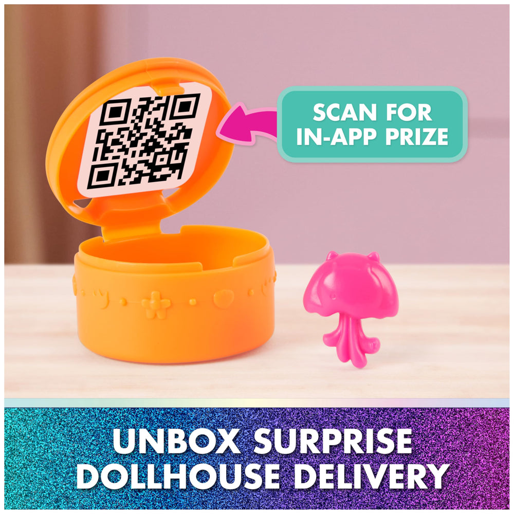 DreamWorks Gabby's Dollhouse dollhouse furniture set for creating cozy rooms.