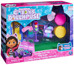DreamWorks Gabby’s Dollhouse Exclusive Carlita Car design mirrors the show.