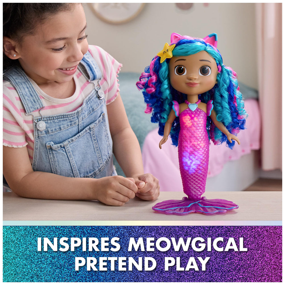 DreamWorks Gabby's Dollhouse starfish accessory included with mermaid.