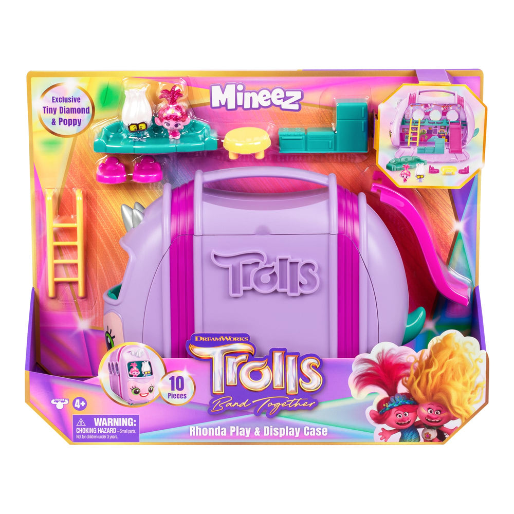 Slide accessory enhances imaginative Trolls playtime within the Rhonda case