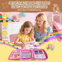 DreamyCandy Capybara double-ended markers offer versatile lines for outlines