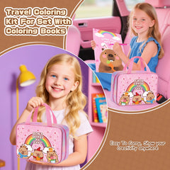 DreamyCandy Capybara gel pens sparkle with glitter accents for decorations