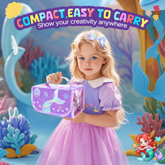 DreamyCandy Mermaid Hairpin decorates the case for themed creativity